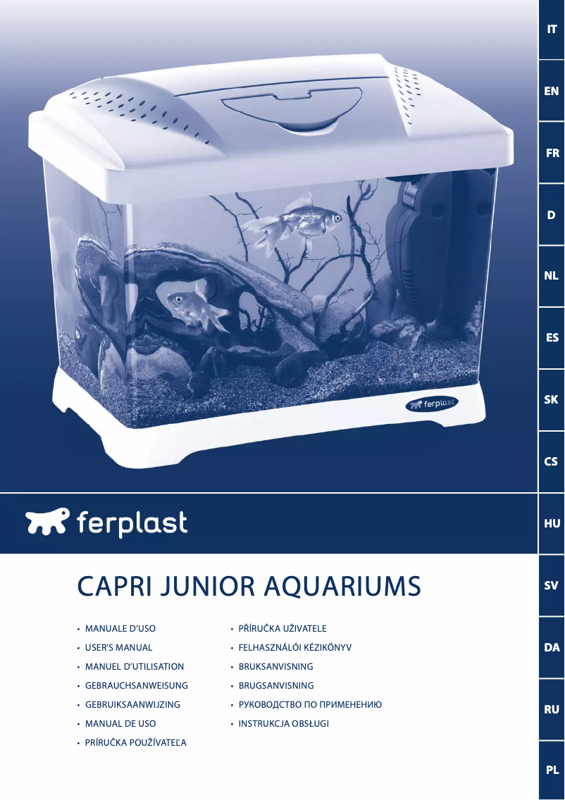 Page 1 of the manual User Manual Ferplast Capri Junior