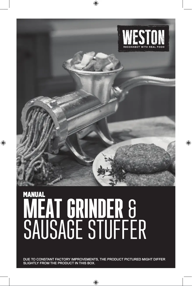 Page 1 of the manual User Manual Weston 36-1001-W