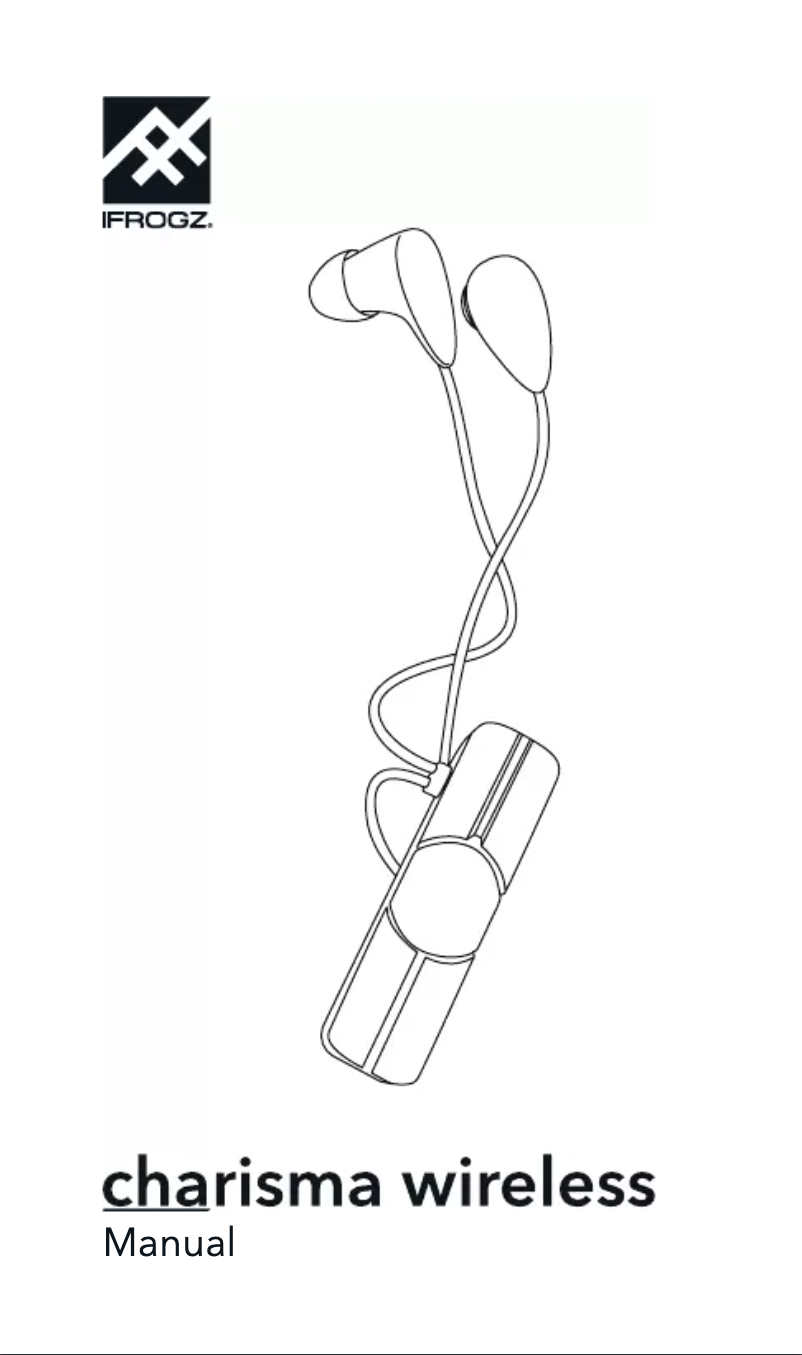 First page image of the manual for Charisma