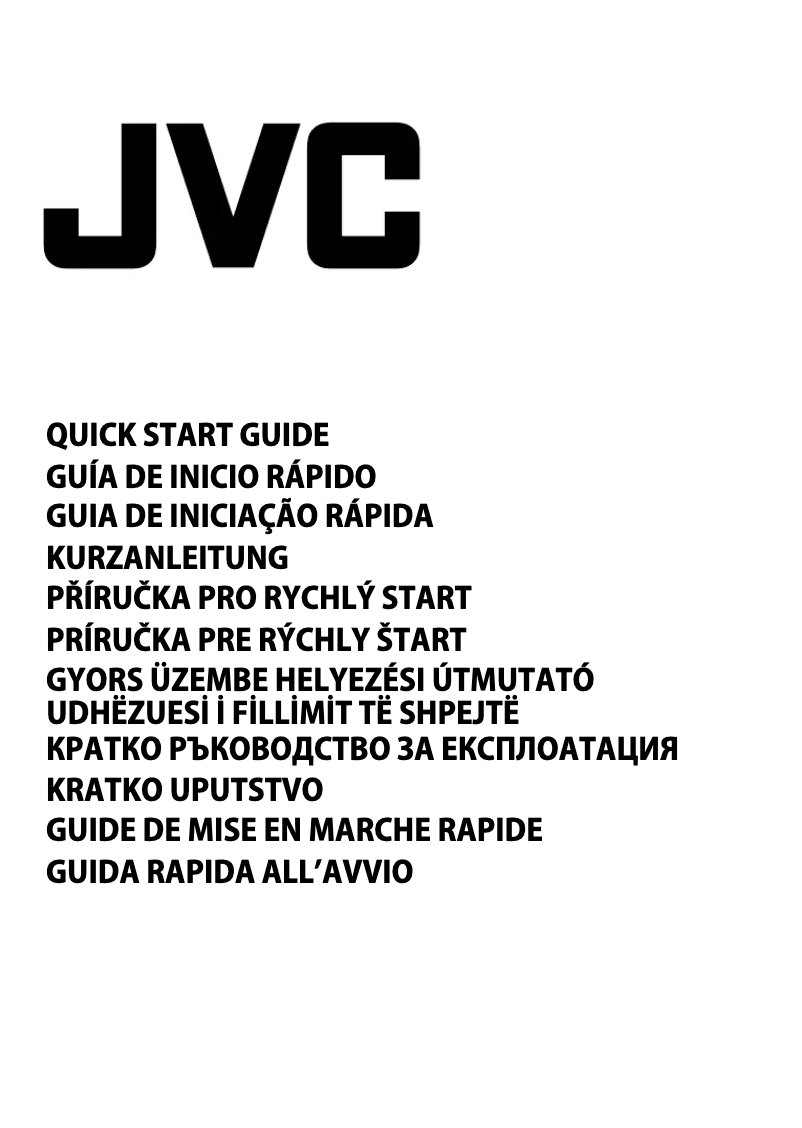 Page 1 of the manual User Manual JVC LT-50VU3105