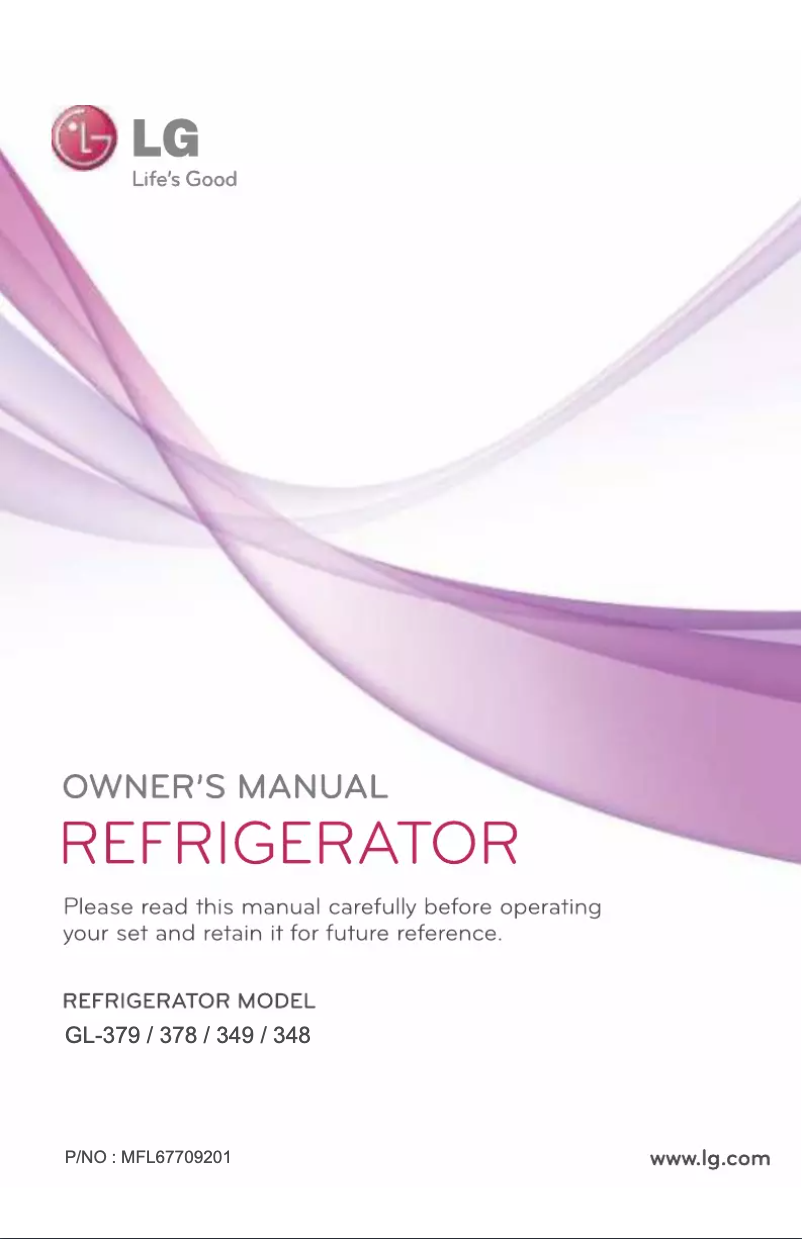 First page image of the manual for GL-379PSXD5