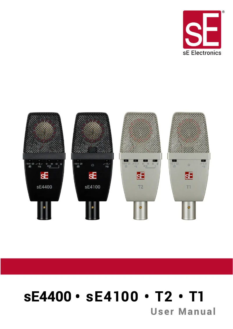 First page image of the manual for sE4100