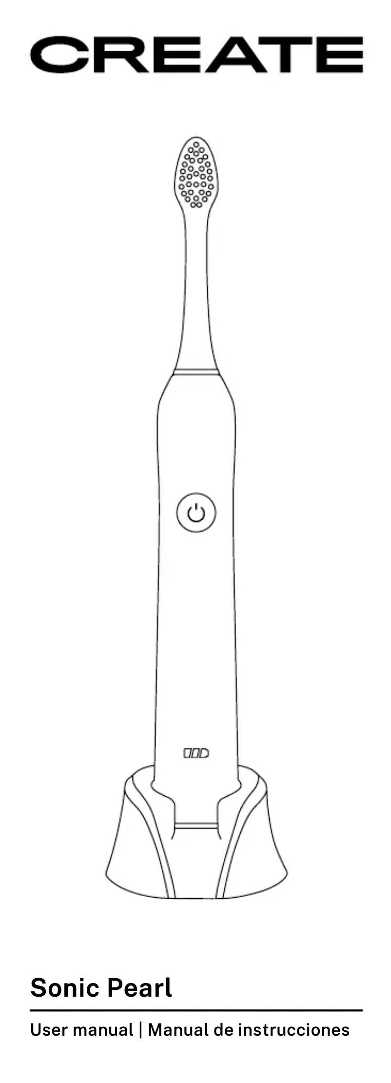 First page image of the manual for Sonic Pearl