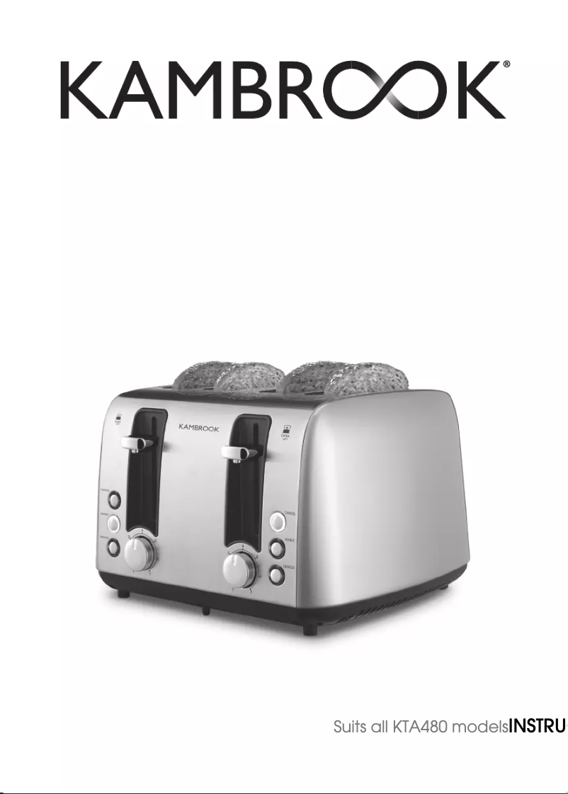 First page image of the manual for Deluxe Collection KTA480