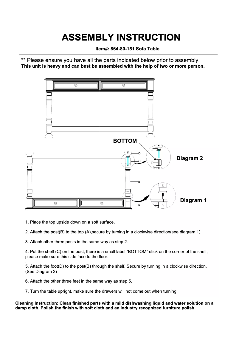 Page 1 of the manual User Manual Hooker 864-80-151