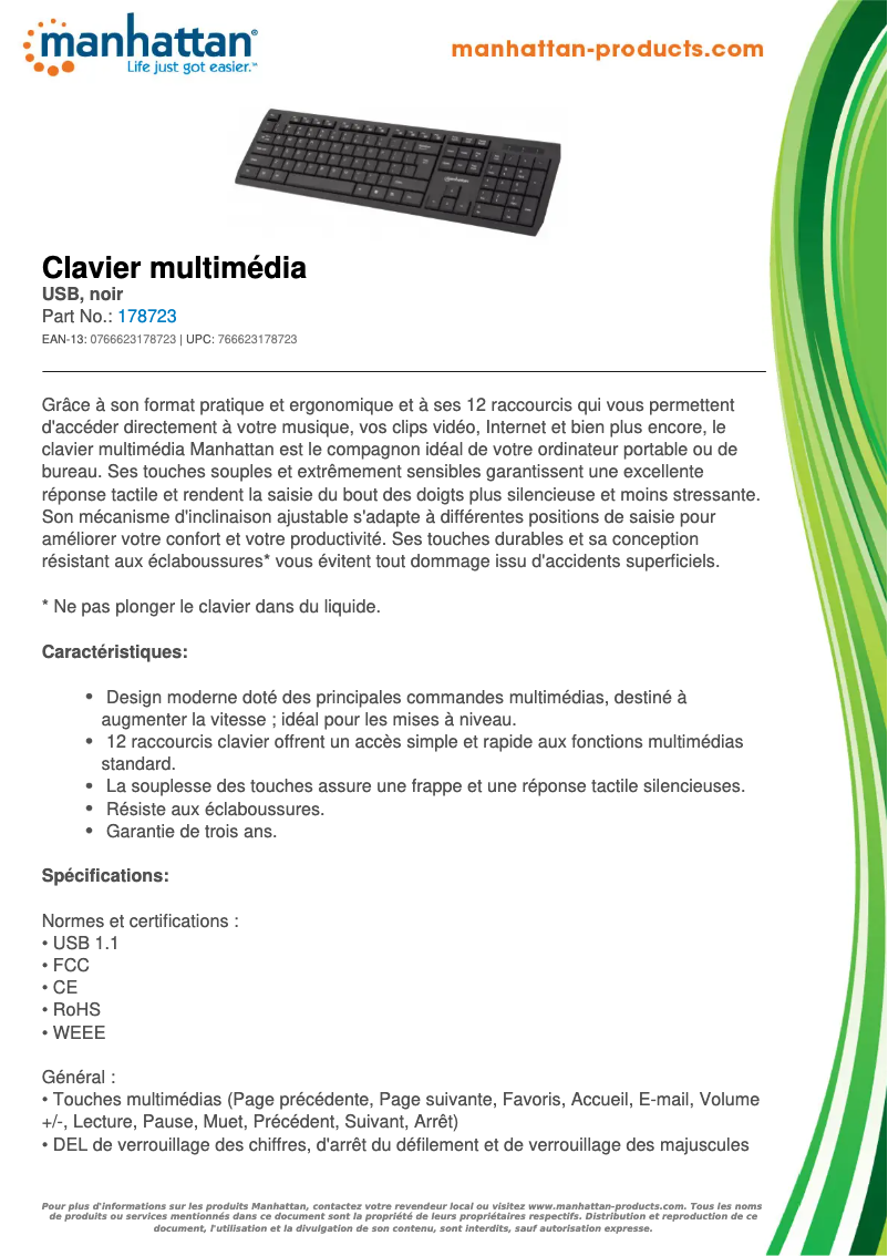 Image de la première page du manuel de l'appareil 178723