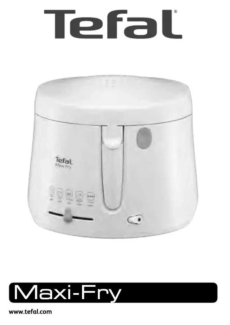 Page 1 of the manual User Manual Tefal Maxi Fry FF1000