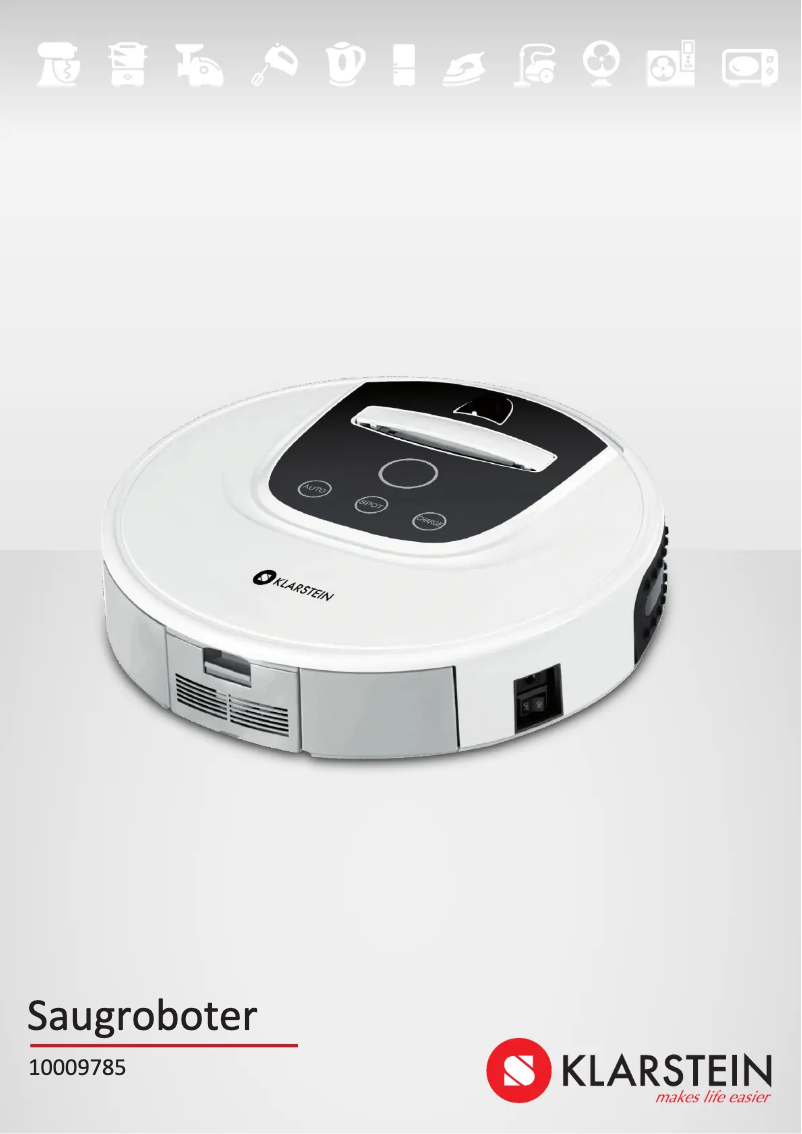 First page image of the manual for Saugroboter 10028521