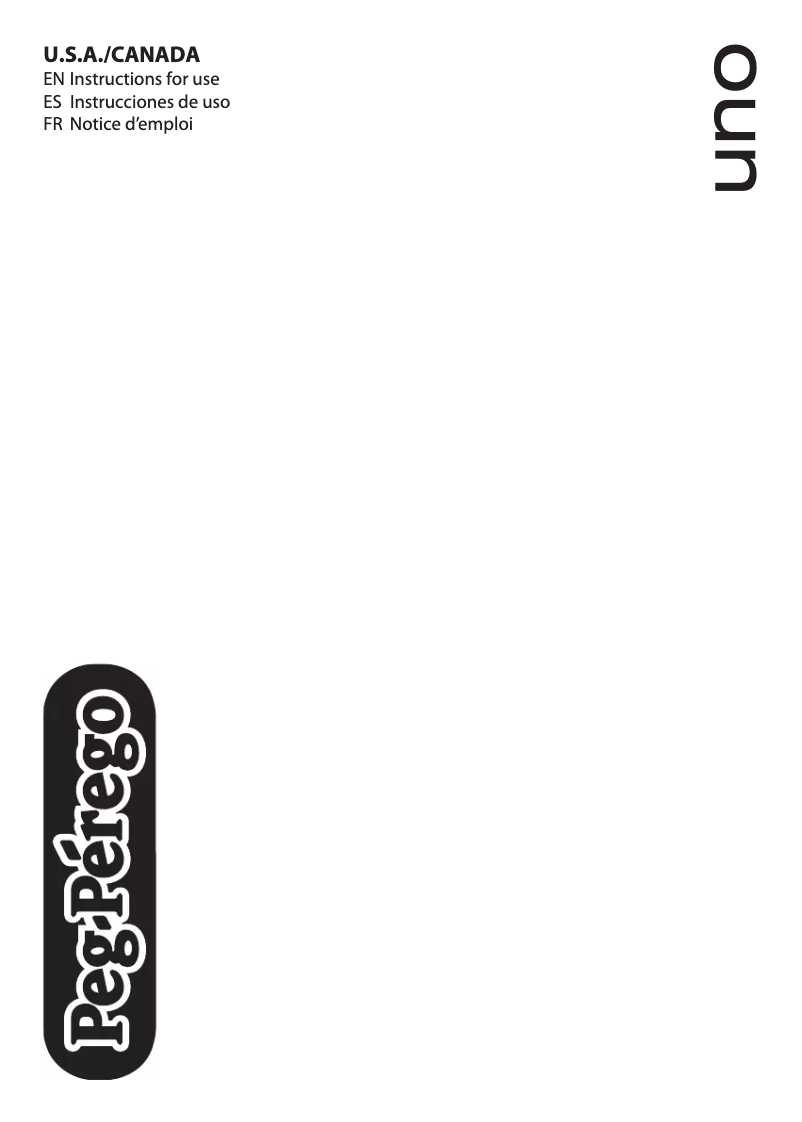 First page image of the manual for Uno