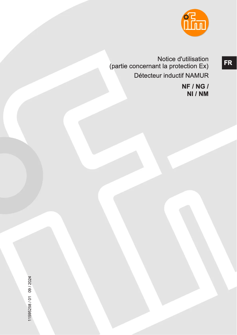 First page image of the manual for NI501A