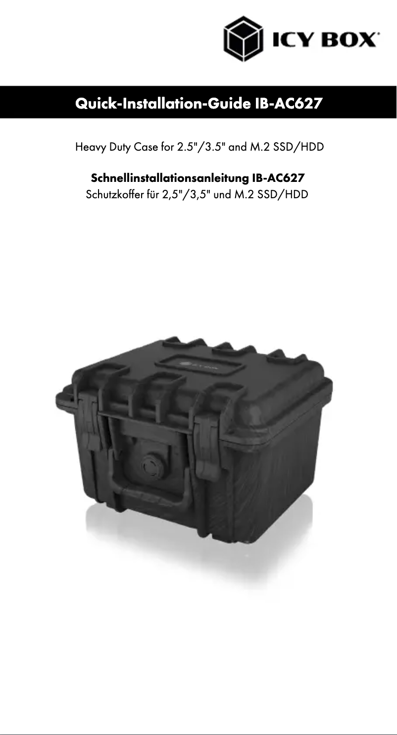 First page image of the manual for IB-AC627