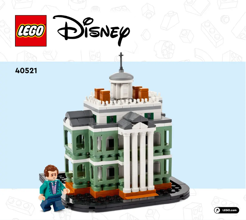 Page 1 of the manual User Manual Lego Disney 40521