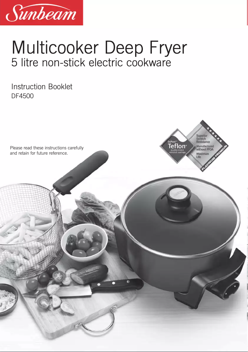 First page image of the manual for DF4400