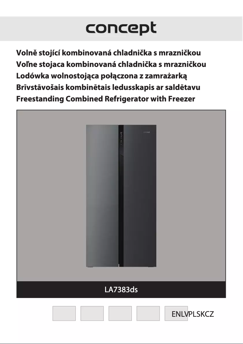 First page image of the manual for LA7383DS