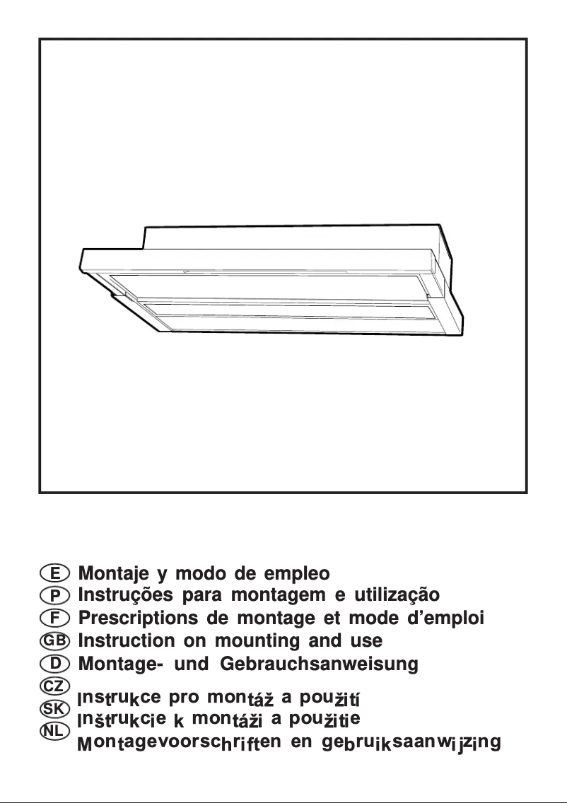 Page 1 of the manual User Manual Fagor 3CC-239 E X