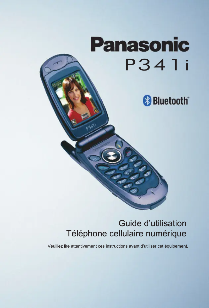 First page image of the manual for P341I