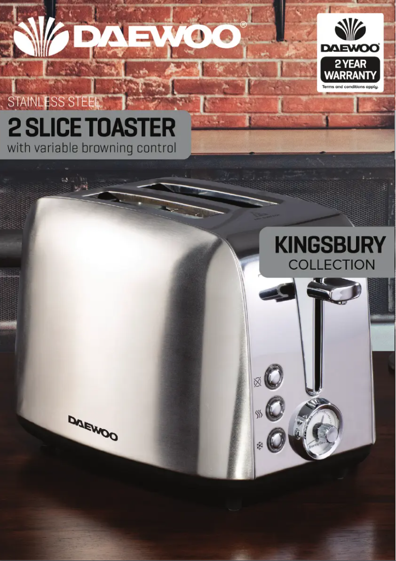 Page 1 of the manual User Manual Daewoo Kingsbury SDA1748