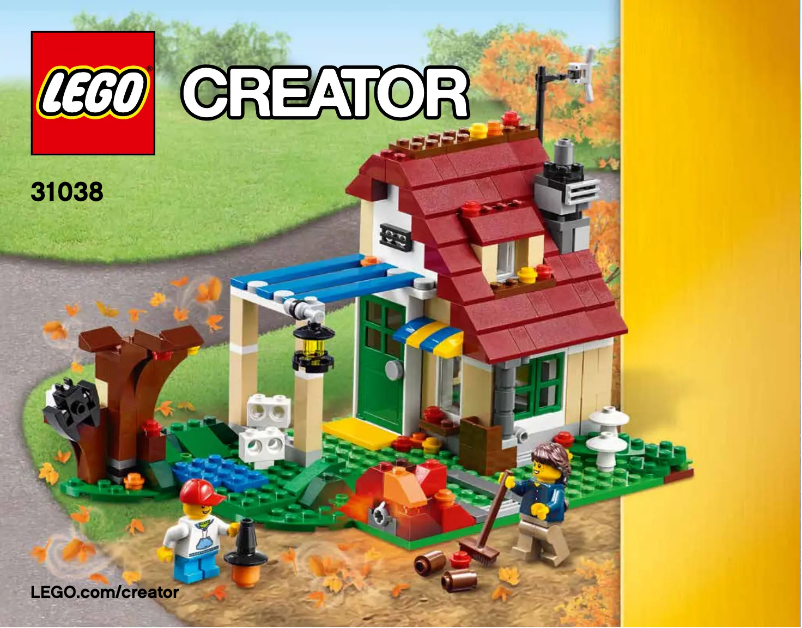 Page 1 of the manual User Manual Lego Creator 31038