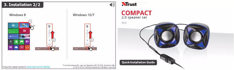 Page 1 of the manual User Manual Trust Xilo
