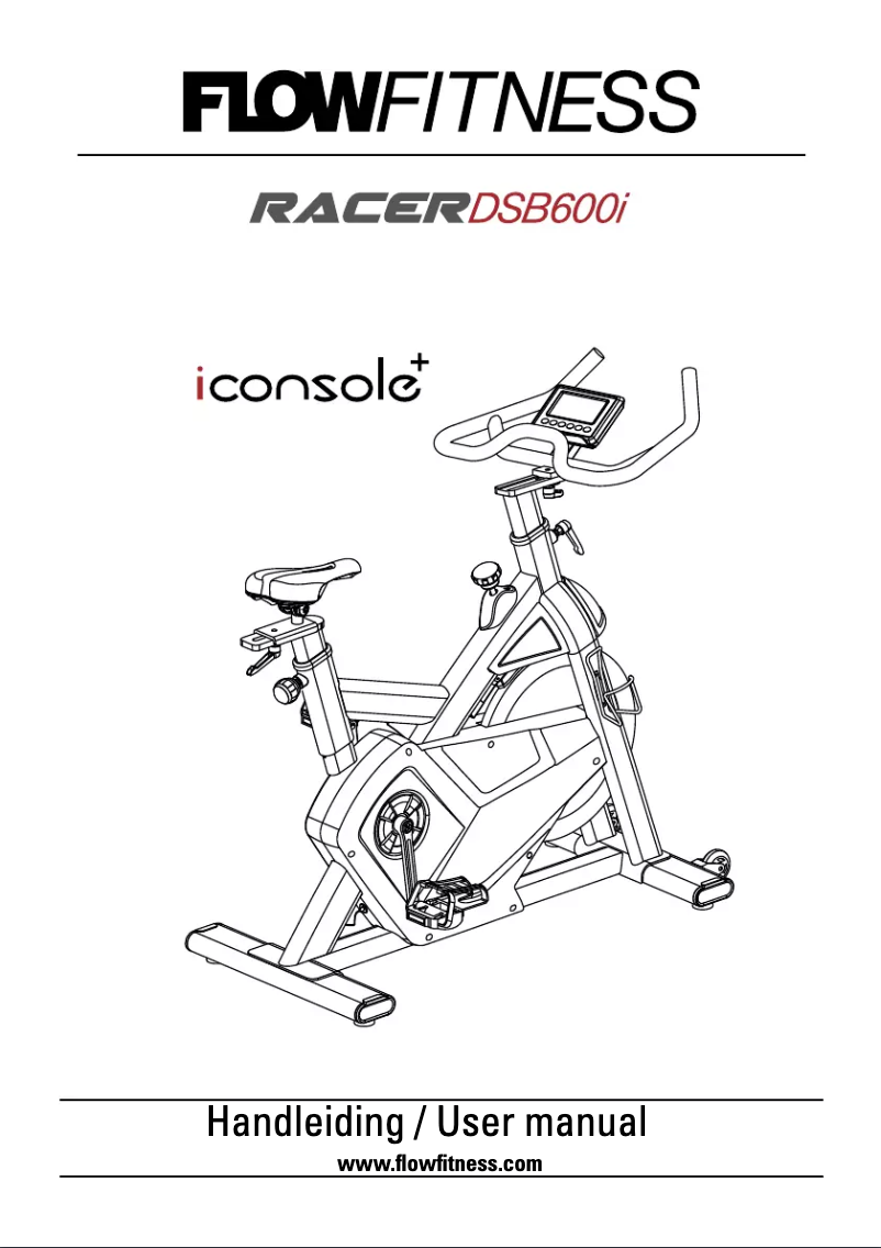 First page image of the manual for Racer DSB600i