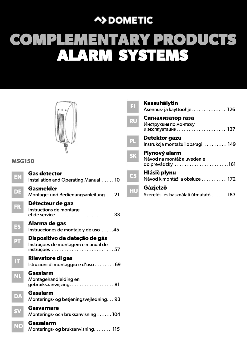 Page 1 de la notice Guide d'installation Dometic CoolFreeze CFX 35 W