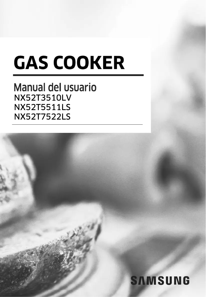 First page image of the manual for NX52T7522LS