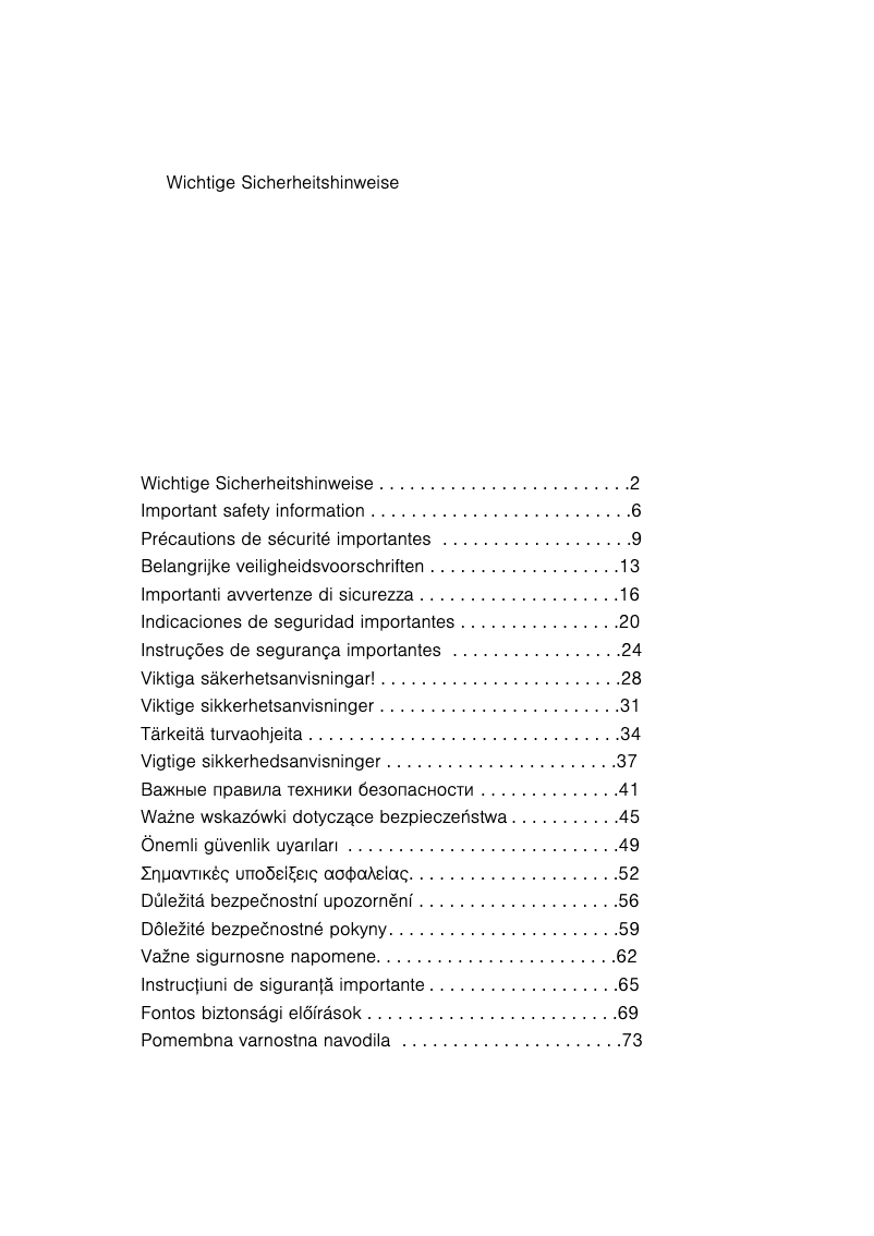 First page image of the manual for D5655X0GB