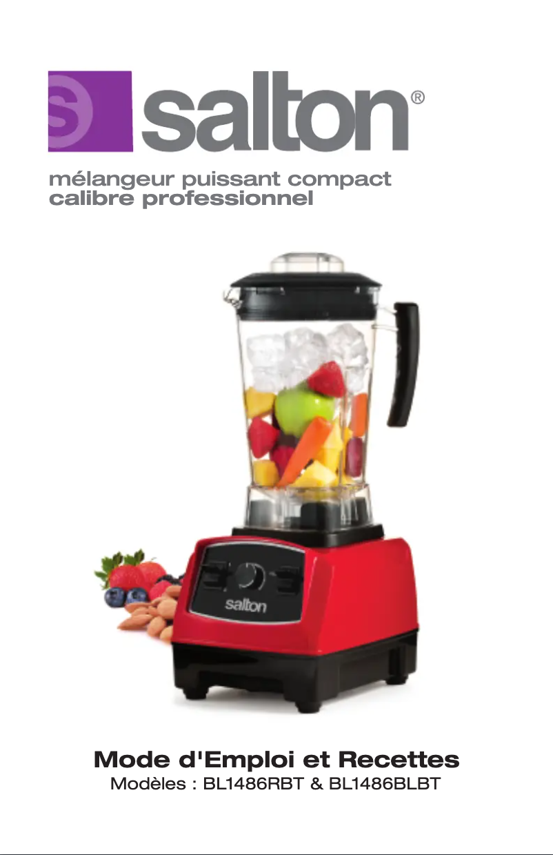 First page image of the manual for Harley Pasternak BL1486RBT