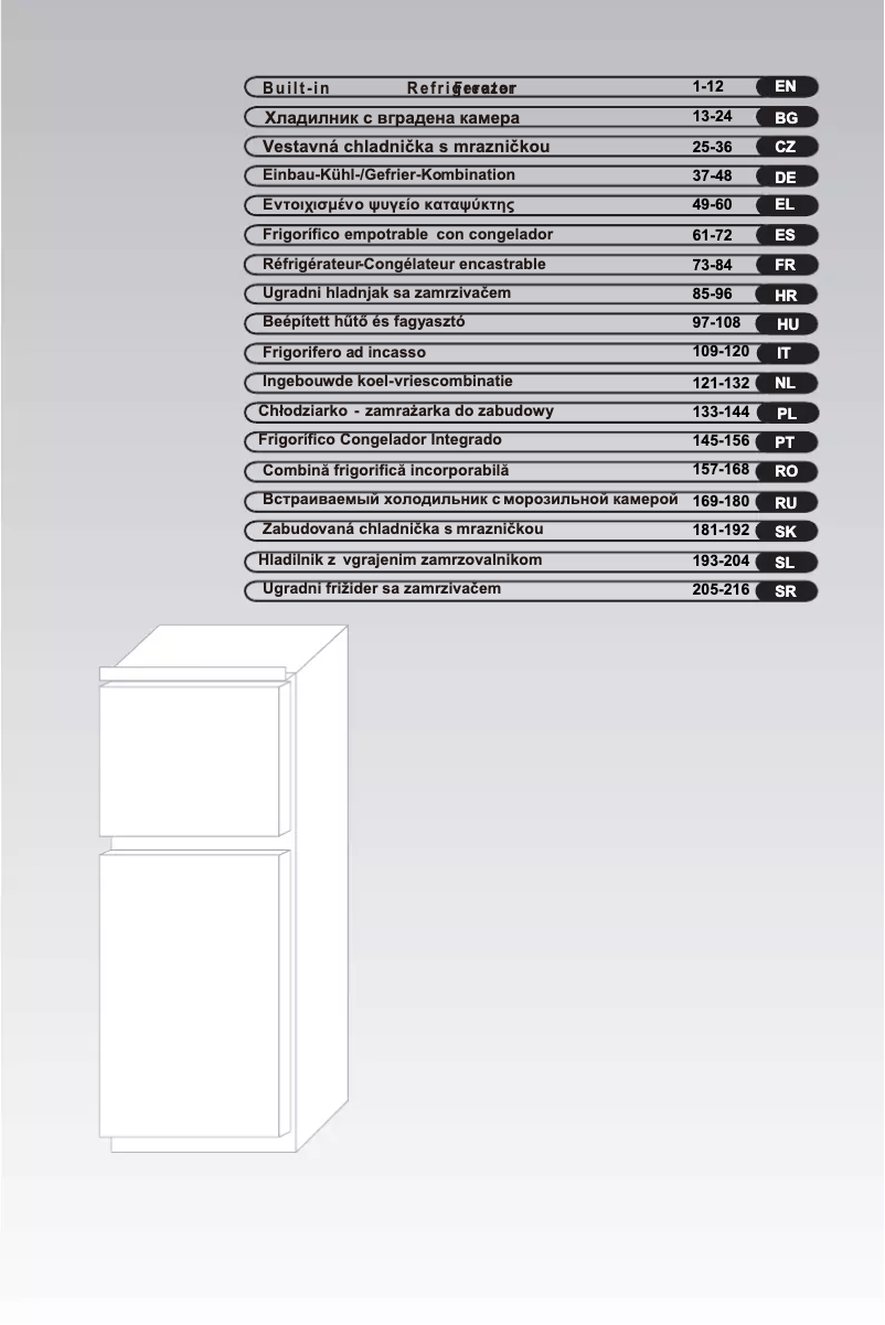 Page 1 of the manual User Manual Candy BCBS172HP