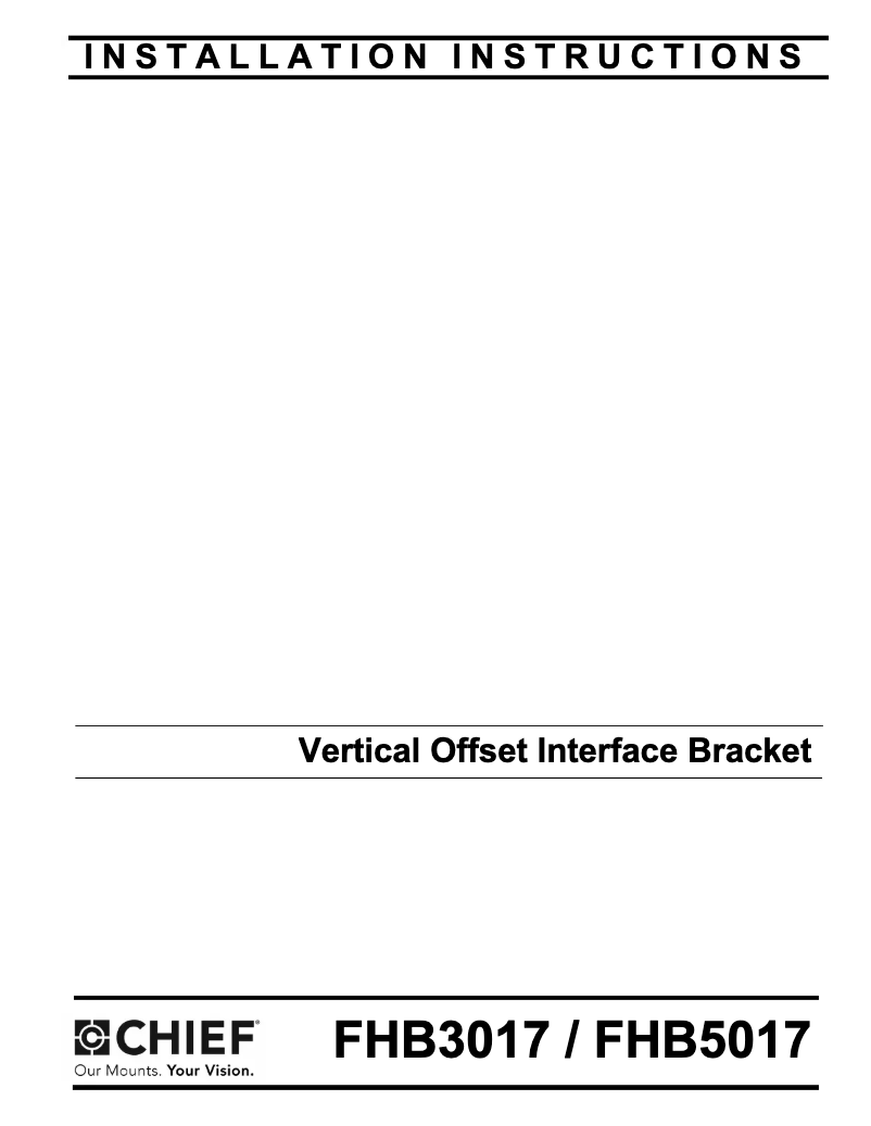 First page image of the manual for Fusion FHB5017