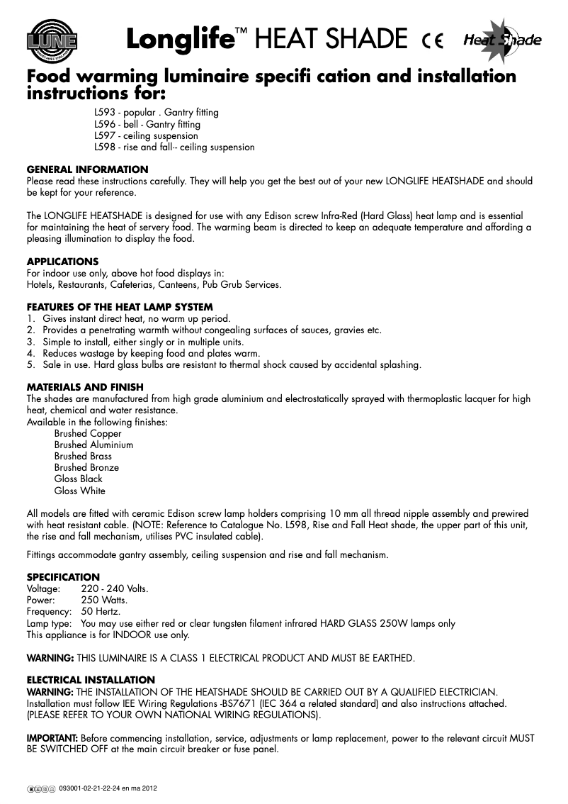 First page image of the manual for 093021