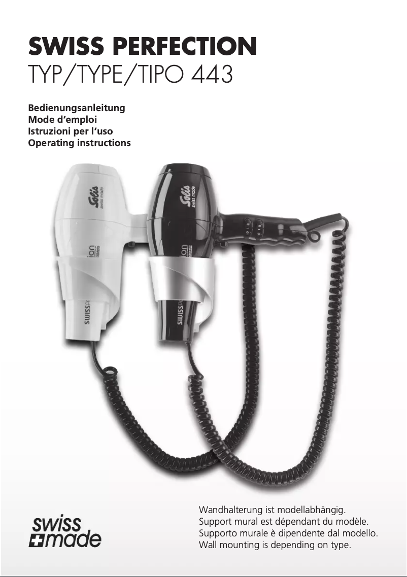 First page image of the manual for 968.76