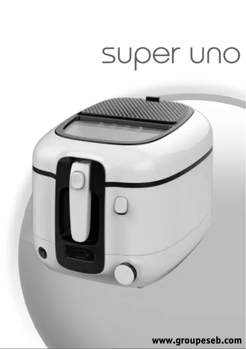 Page 1 of the manual User Manual Tefal Super Uno FR310030
