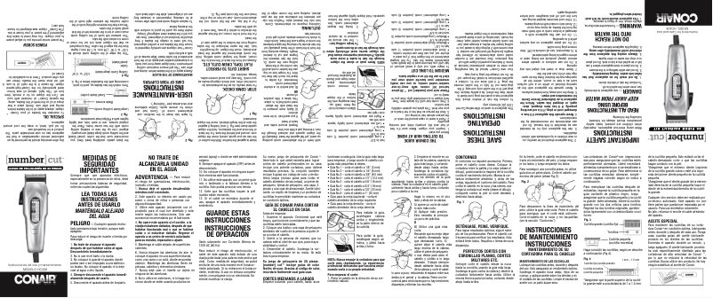 First page image of the manual for Number Cut HCT408