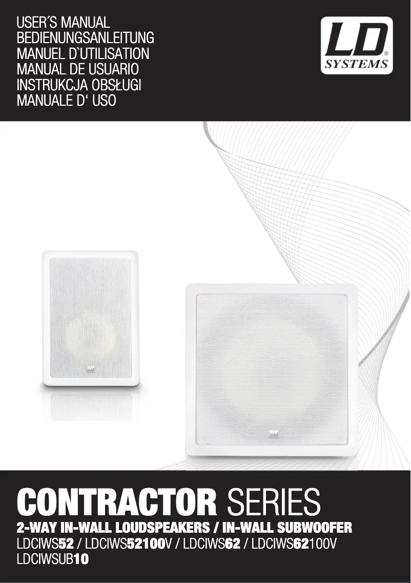 First page image of the manual for CIWS 62