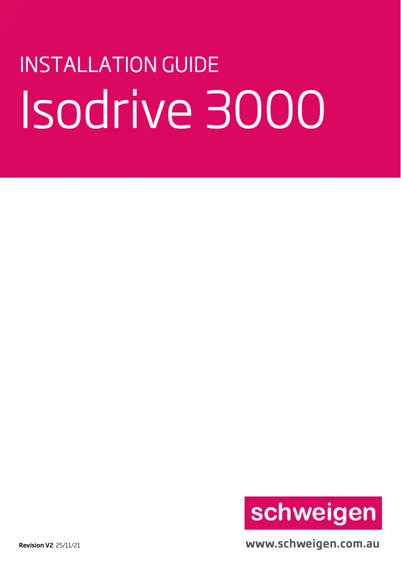 First page image of the manual for SCC1200-S