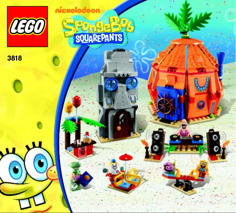 Page 1 of the manual User Manual Lego Bikini Bottom Undersea Party