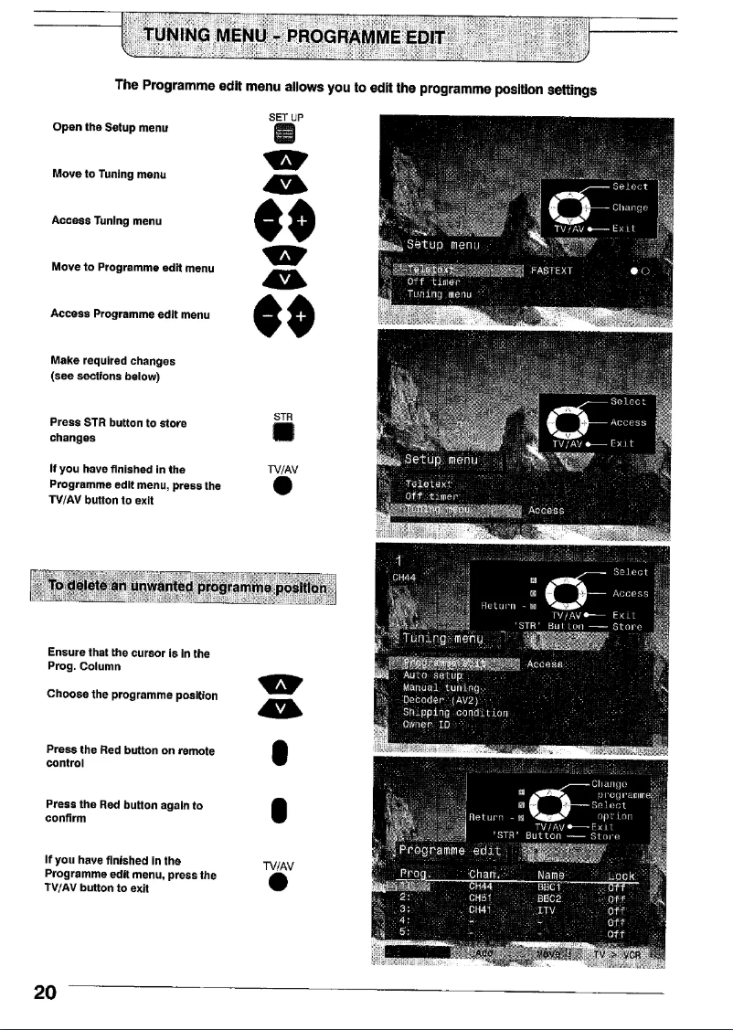 First page image of the manual for TX-32PL1