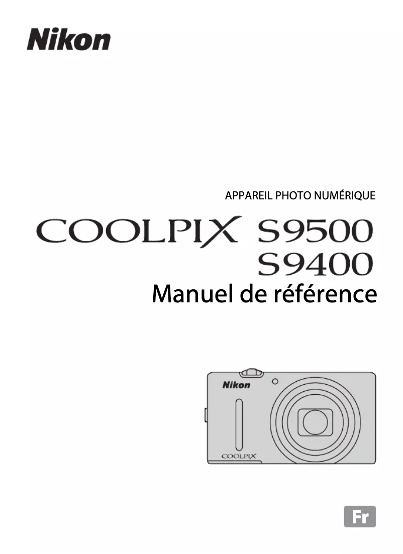 First page image of the manual for COOLPIX S9400