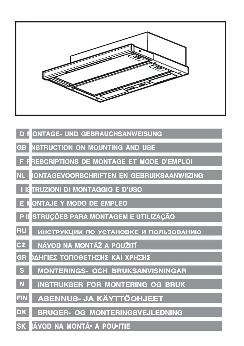 First page image of the manual for AF3-647N