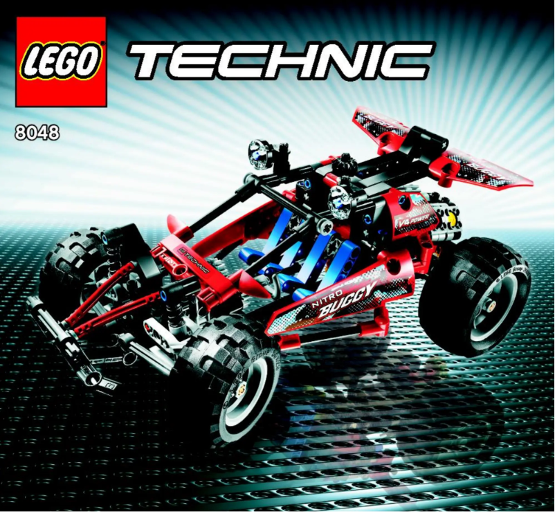 Page 1 of the manual User Manual Lego Technic 8048