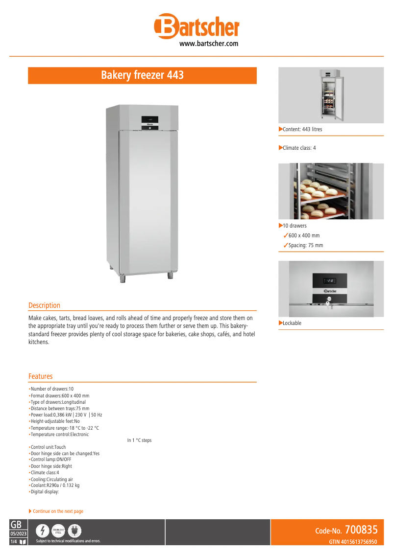 First page image of the manual for 700835