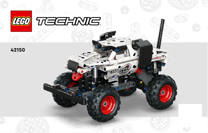 First page image of the manual for Technic 42150