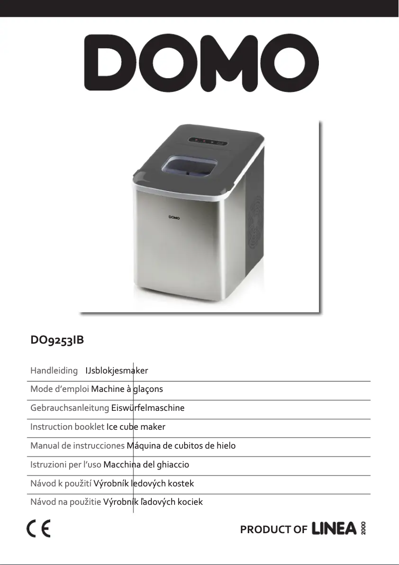 First page image of the manual for DO9253IB