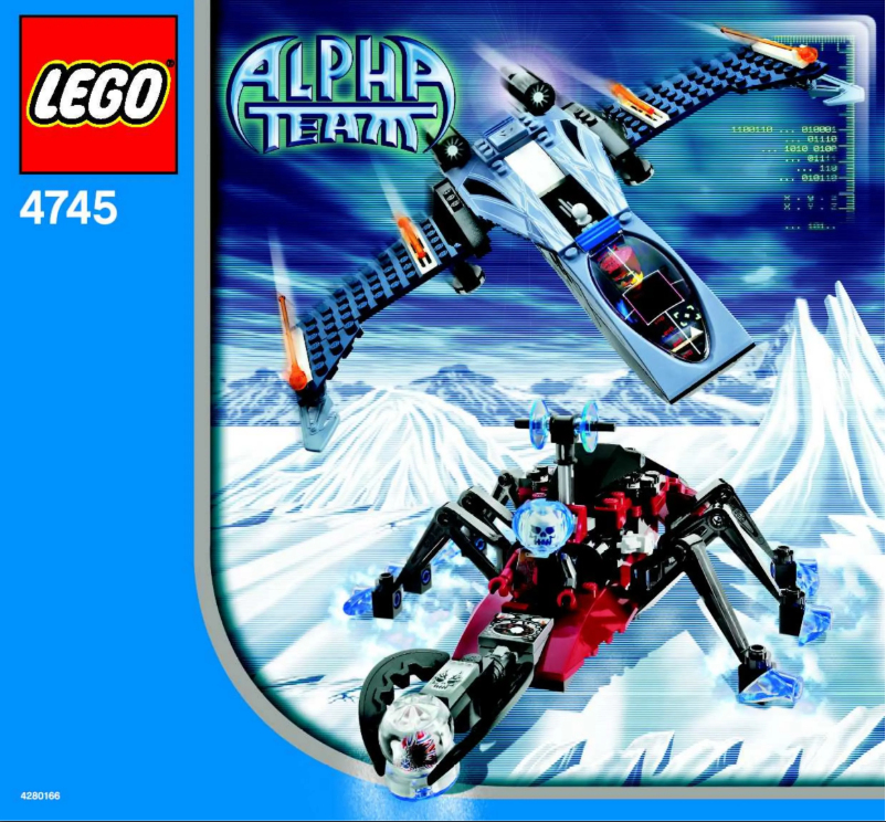 Page 1 of the manual User Manual Lego Alpha Team 4745