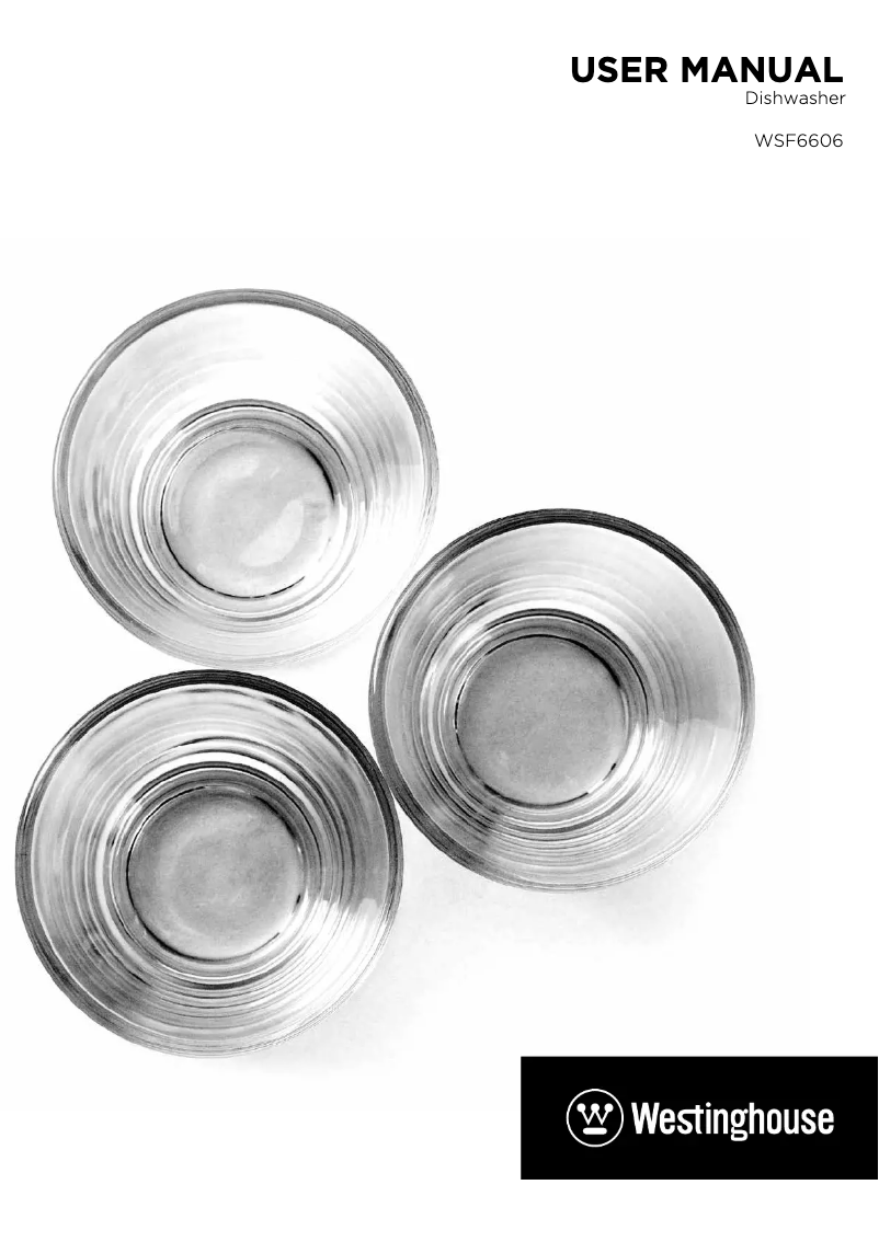 Image de la première page du manuel de l'appareil WSF6606XA