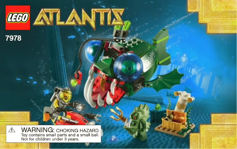 First page image of the manual for Atlantis 7978