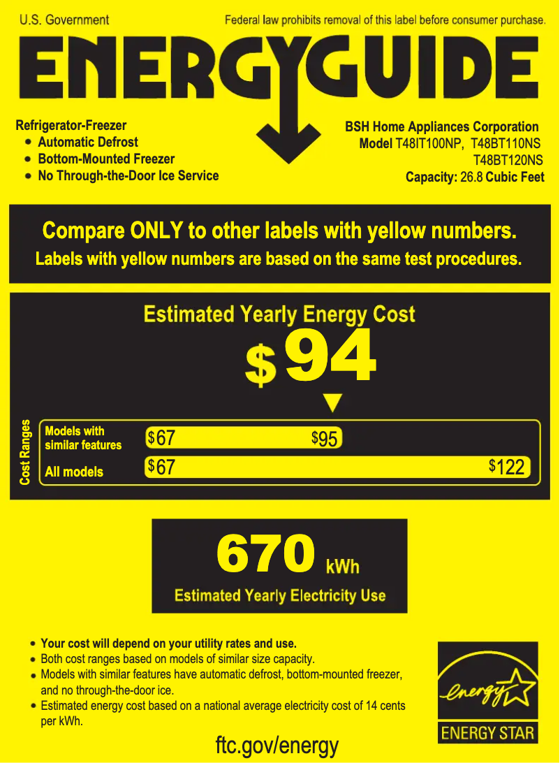 First page image of the manual for T48IT100NP