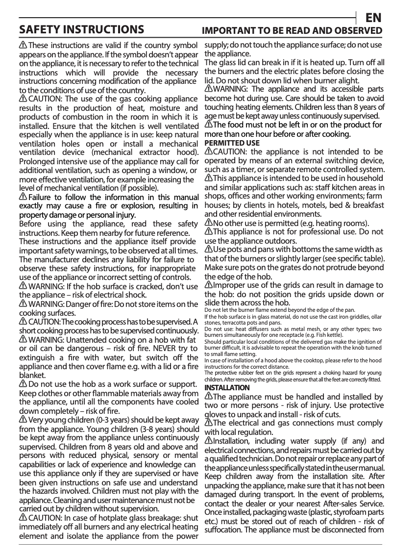 First page image of the manual for AKT 627/NB1