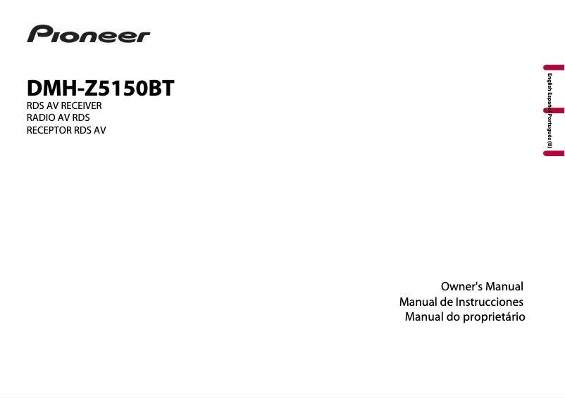 Image de la première page du manuel de l'appareil DMH-Z5150BT